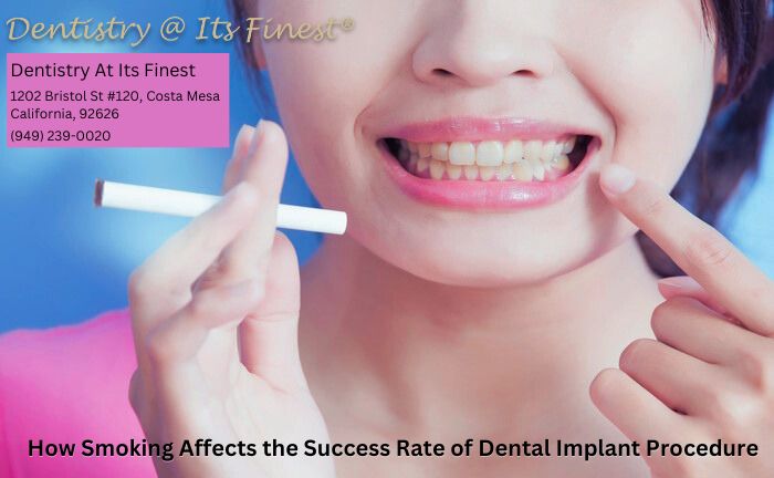 how smoking affects dental implant success