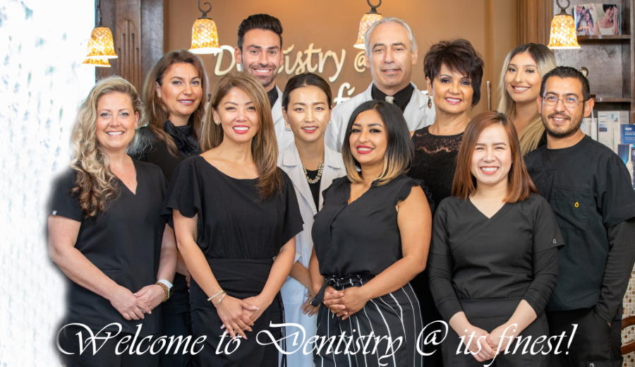 The dental care team in Costa Mesa